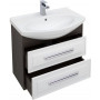 Комплект мебели для ванной Aquanet Остин 75 дуб кантербери/белый