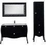 Комплект мебели для ванной Aquanet Мадонна 120 черный