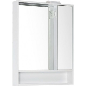 Зеркало-шкаф с подсветкой Aquanet Коста 65 белый