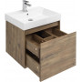 Комплект мебели для ванной Aquanet Nova Lite 60 дуб рустикальный (1 ящик)
