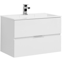 Тумба с раковиной Aquanet Алвита 80 белый