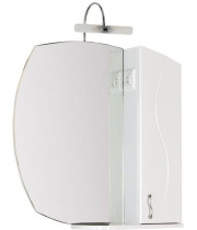 Зеркало-шкаф Aquanet Моника 75 белый