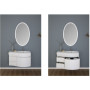 Комплект мебели для ванной Aquanet Сопрано 95 R белый (3 ящика)