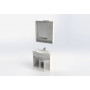 Комплект мебели для ванной Aquanet Коста 76 белый/дуб антик