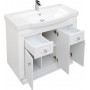 Комплект мебели для ванной Aquanet Фредерика 100 белый