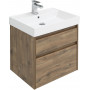 Комплект мебели для ванной Aquanet Nova Lite 60 дуб рустикальный (2 ящика)