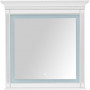 Зеркало с подсветкой Aquanet Селена 105 белый/серебро