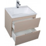 Комплект мебели для ванной Aquanet Алвита 60 капучино