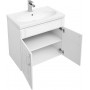 Комплект мебели для ванной Aquanet Рондо 70 белый антик (2 дверцы)