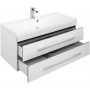 Комплект мебели для ванной Aquanet Верона NEW 100 белый (подвесной 2 ящика)