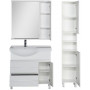 Комплект мебели для ванной Aquanet Доминика 90 L белый