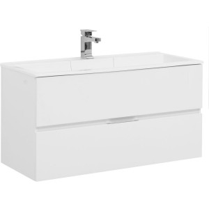 Тумба с раковиной Aquanet Алвита 100 белый
