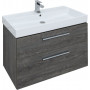 Комплект мебели для ванной Aquanet Nova 90 дуб рошелье (2 ящика)