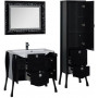 Комплект мебели для ванной Aquanet Мадонна 90 черный