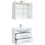 Комплект мебели для ванной Aquanet Остин 85 белый