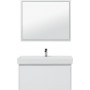 Комплект мебели для ванной Aquanet Nova Lite 100 белый (1 ящик)