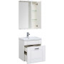 Комплект мебели для ванной Aquanet Рондо 60 белый антик (1 ящик)