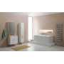 Комплект мебели для ванной Aquanet Рондо 70 белый антик (2 ящика)