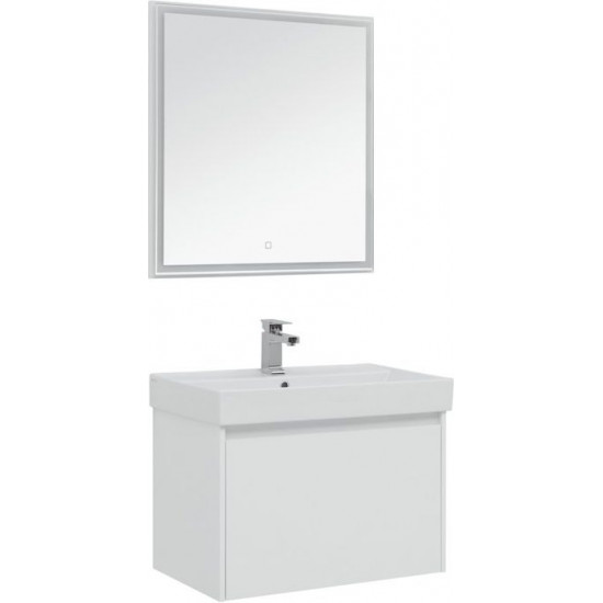 Комплект мебели для ванной Aquanet Nova Lite 75 белый (1 ящик)