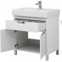 Комплект мебели для ванной Aquanet Гретта 80 New белый (1 ящик, 2 дверцы)