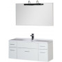 Комплект мебели для ванной Aquanet Данте 110 белый