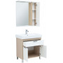 Комплект мебели для ванной Aquanet Гретта 80 New светлый дуб (1 ящик, 2 дверцы)