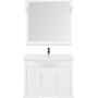 Комплект мебели для ванной Aquanet Лагуна Классик 105 белый