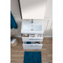 Комплект мебели для ванной Aquanet Фостер 60 эвкалипт мистери/белый