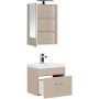Комплект мебели для ванной Aquanet Нота NEW 50 светлый дуб