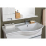 Комплект мебели для ванной Aquanet Доминика 90 R белый