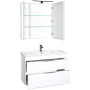 Комплект мебели для ванной Aquanet Эвора 100 белый