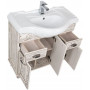 Комплект мебели для ванной Aquanet Тесса 85 жасмин/сандал