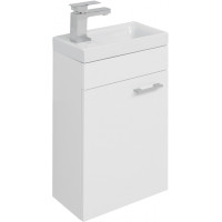 Тумба с раковиной Aquanet Нота 40 L (Moduo) белый