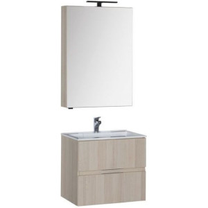 Комплект мебели для ванной Aquanet Алвита 60 ясень коимбра