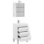 Комплект мебели для ванной Aquanet Верона NEW 58 белый (напольный 3 ящика)