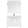 Комплект мебели для ванной Aquanet Валенса NEW 105 белый