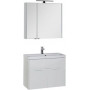 Комплект мебели для ванной Aquanet Латина 80 белый