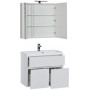 Комплект мебели для ванной Aquanet Латина 80 белый