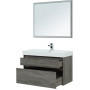 Комплект мебели для ванной Aquanet Nova Lite 100 дуб рошелье (2 ящика)
