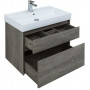 Комплект мебели для ванной Aquanet Nova Lite 75 дуб рошелье (2 ящика)