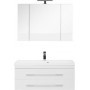 Комплект мебели для ванной Aquanet Нота NEW 100 белый (камерино)