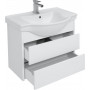 Комплект мебели для ванной Aquanet Сидней 80 белый