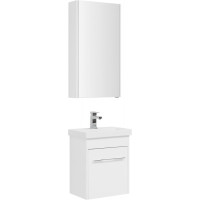 Комплект мебели для ванной Aquanet Августа 50 (Moduo Slim) белый