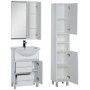 Комплект мебели для ванной Aquanet Доминика 60 белый