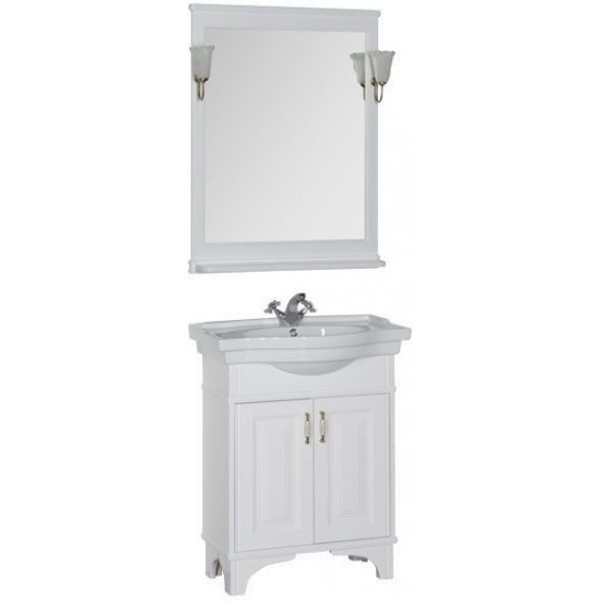 Комплект мебели для ванной Aquanet Валенса 70 белый