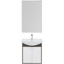 Комплект мебели для ванной Aquanet Грейс 60 дуб кантербери/белый (2 дверцы)