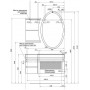Комплект мебели для ванной Aquanet Опера 115 R белый (3 ящика)