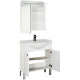 Комплект мебели для ванной Aquanet Адель 80 белый