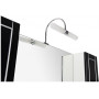 Комплект мебели для ванной Aquanet Честер 105 черный/серебро