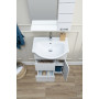 Комплект мебели для ванной Aquanet Доминика 60 белый